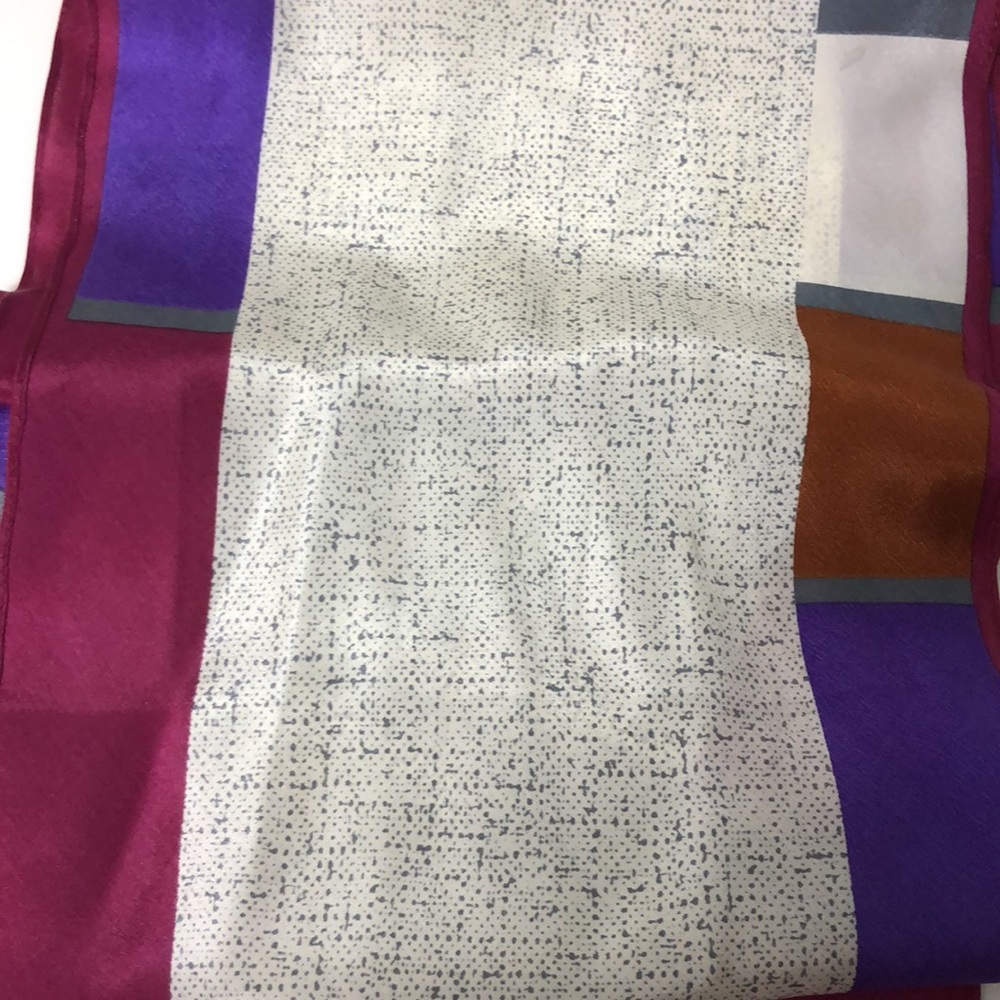 Vtg Albert Nipon Elegant Pointed Edge 100% Silk M… - image 5